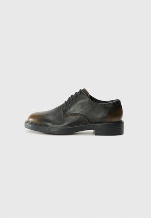 DEAN - Lace-ups - black/brown