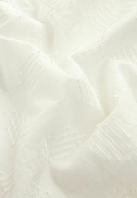 Next TEXTURED LONG SLEEVE TRIM - Nööpidega pluus - off white