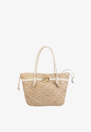 LOLA CASADEMUNT, HANDBAG - Bolso de mano - off-white