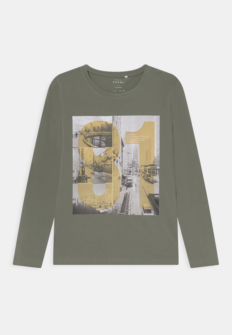 Kinder T-Shirts | Name it NKMVUX 2 PACK Langarmshirt grey melange/grau - PW98452 Kinder T-Shirts | Name it NKMVUX 2 PACK Langarmshirt grey melange/grau - PW98452