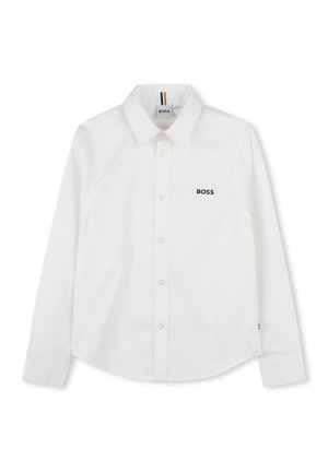 Button-down blouse - blanc