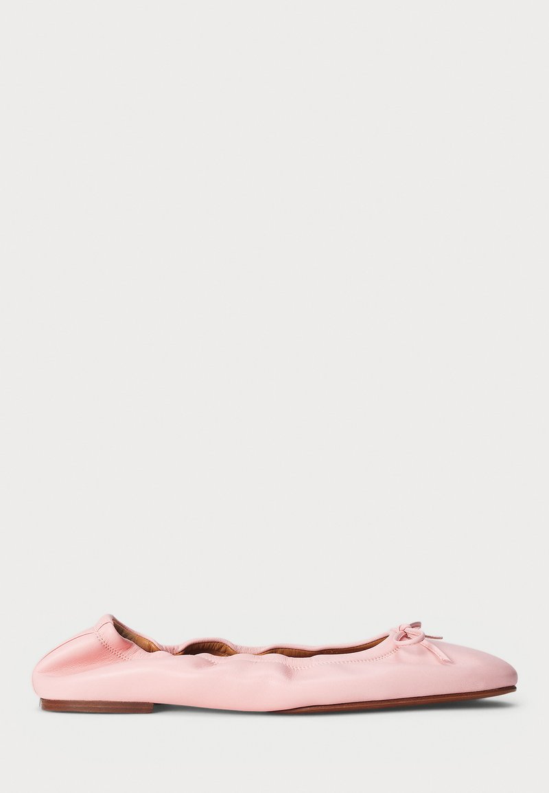 Polo Ralph Lauren LEATHER BALLET FLAT - Μπαλαρίνες - cherry blossom