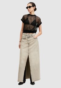 AllSaints GIANA - Triko s potiskem - black