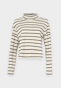 MARINER CROP - Long sleeved top - black