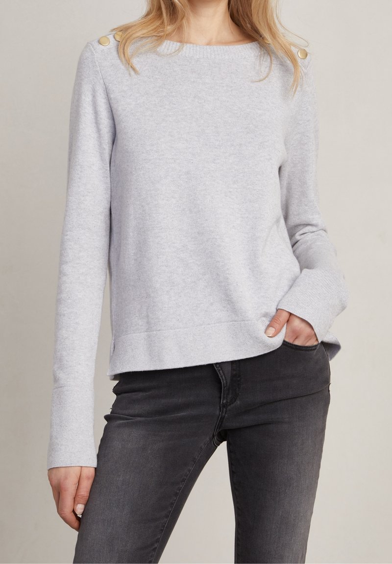 Hunkydory Stickad tröja - light grey