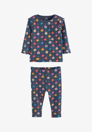 CO-ORD SET - Legging - navy blue floral