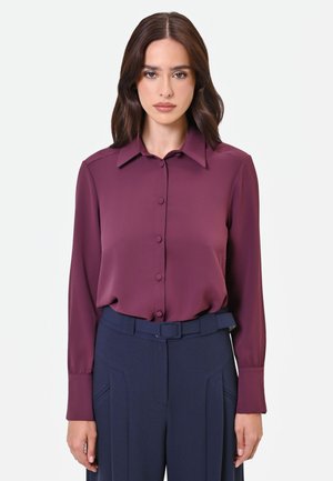 Rinascimento, CAMICIA TINTA UNITA - Camicia - bordeaux