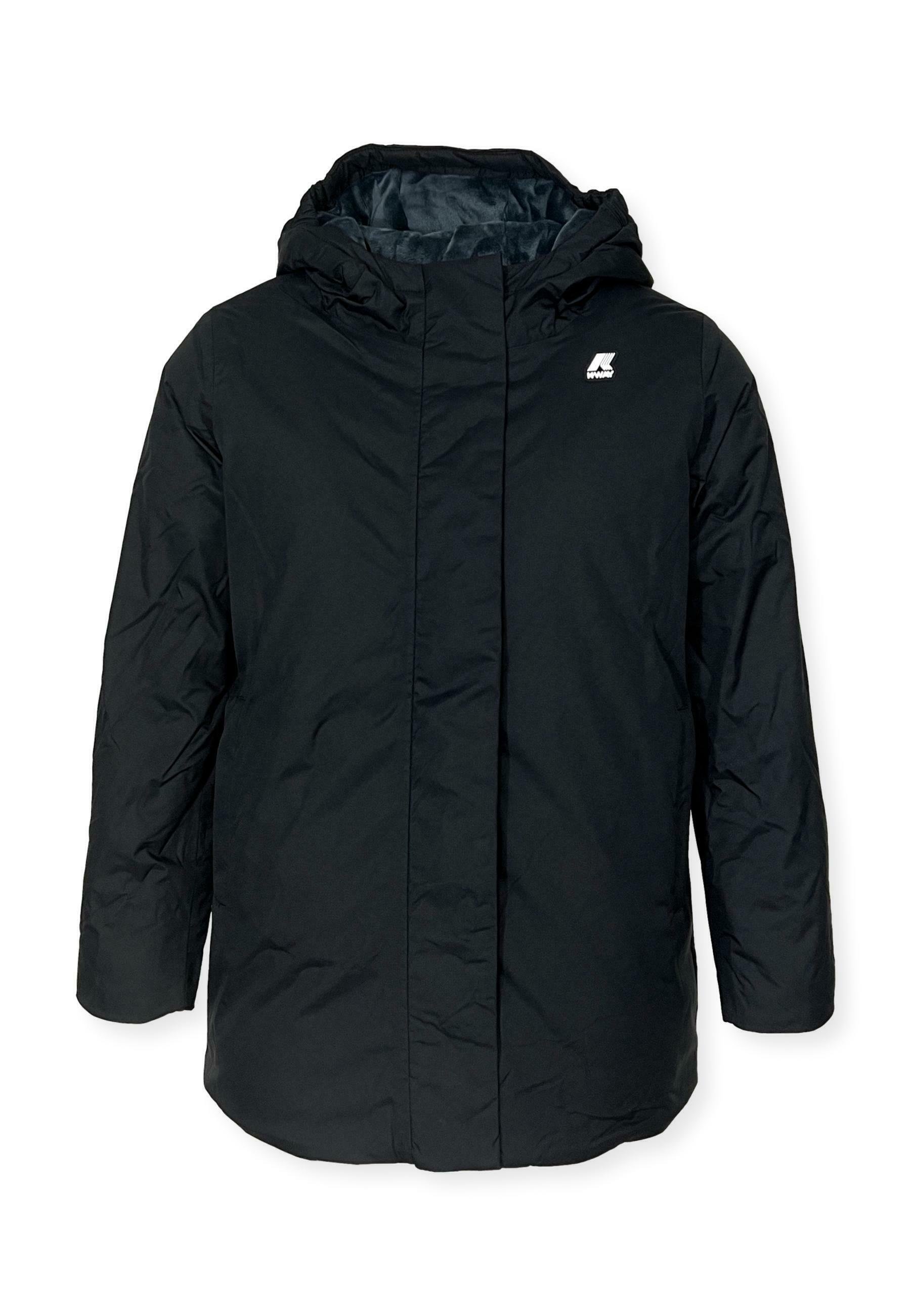 K-Way GIACCONE PILE Cappotto invernale black/nero