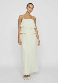 VILA SINGLET - Robe longue - birch