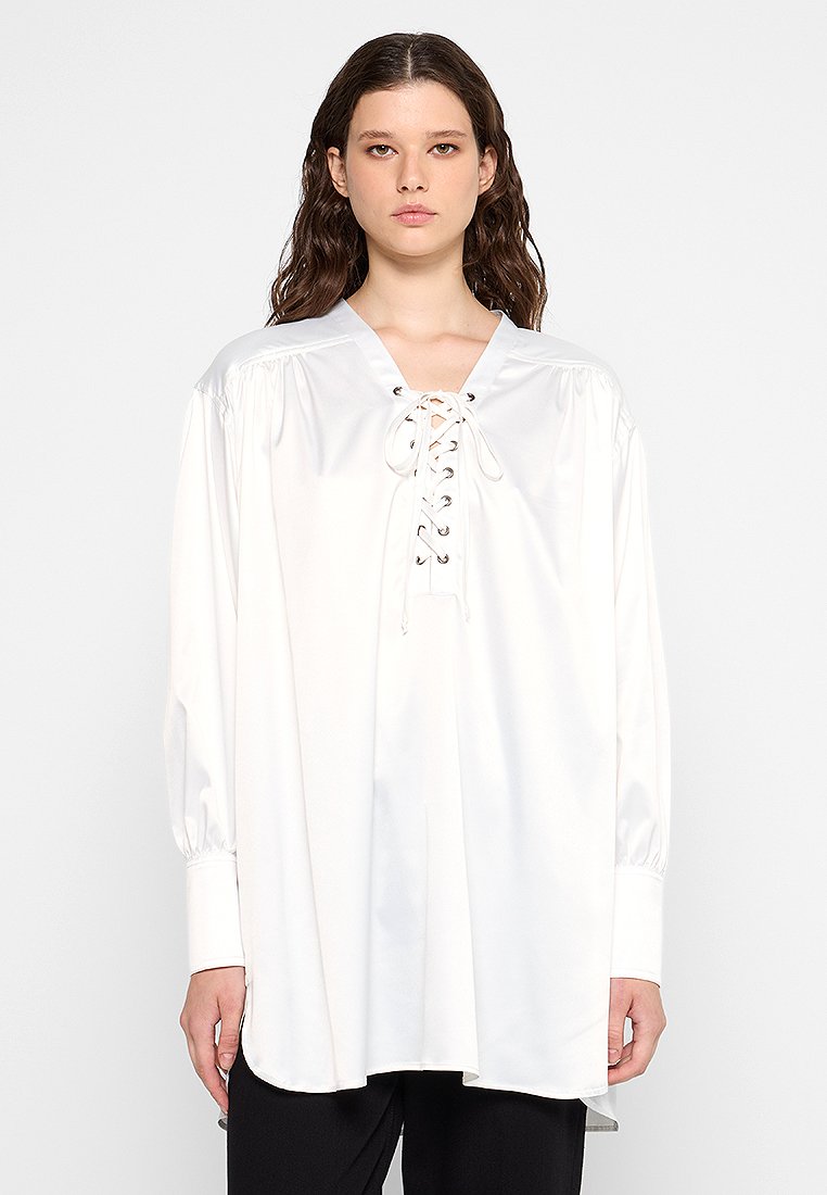 Versace Jeans Couture Blouse wit Versace Jeans Couture Blouse wit