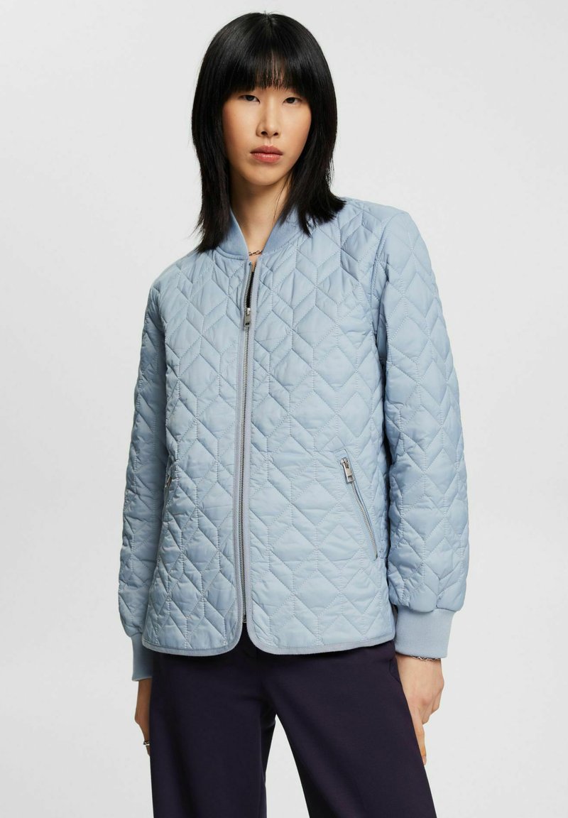 Esprit Collection PADDED JACKET Chaquetas bomber light blue