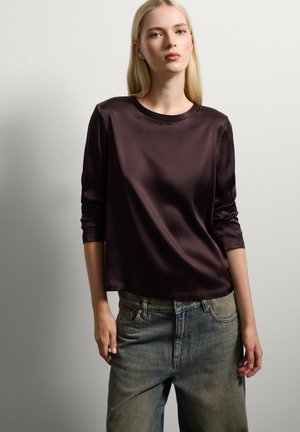 Bluse - brown