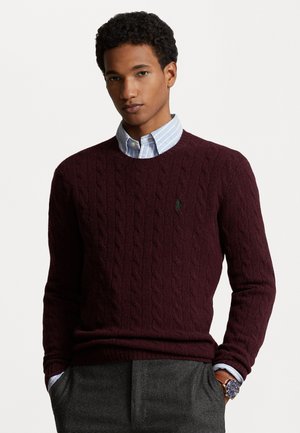 Ralph lauren wine jumper Clearance