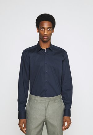 SUPER SLIM FIT - Finskjorte - marine