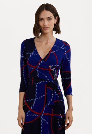 CARLYNA DAY DRESS - Robe en jersey - blue/multi-colored