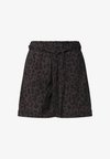 HIGH-WAIST SHORTS WITH PAPERBAG WAISTBAND - Short - molten earth