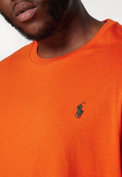 Polo Ralph Lauren Big & Tall JERSEY CREWNECK T-SHIRT - Základné tričko - college orange