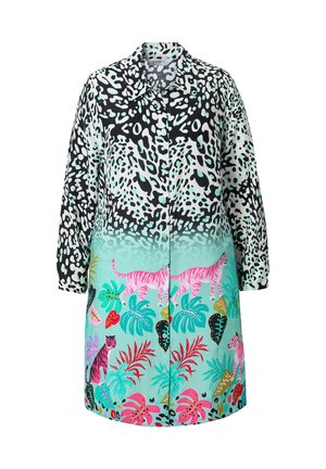Angel of Style MIDI ALLOVERDRUCK LANGARM - Shirt dress - pale light green