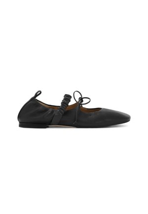 STUDIO - Ballerines à brides - black