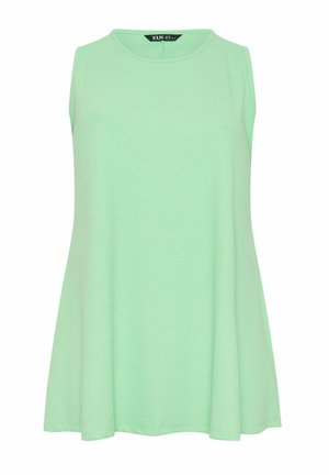 Yours Clothing, PLUS SIZE VESTS & CAMIS - Top - light green