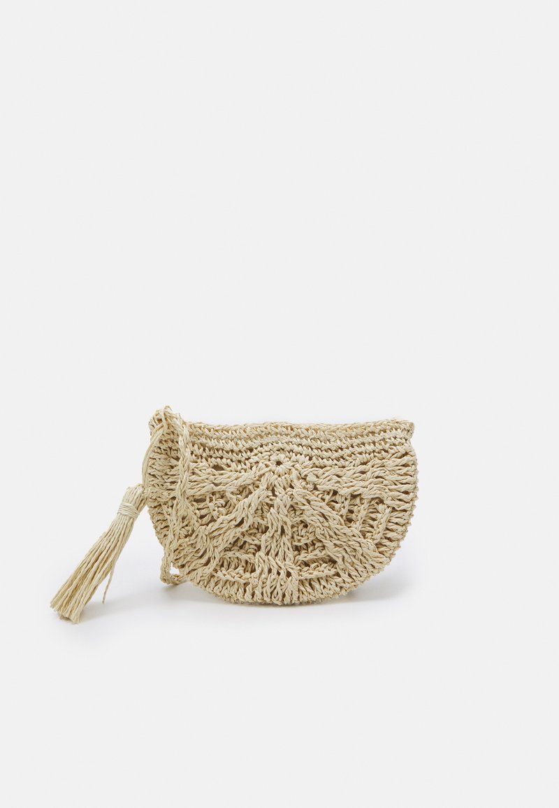 PARFOIS CROSSBODY BAG BEACH WAVES S - Across body bag - straw/beige ...