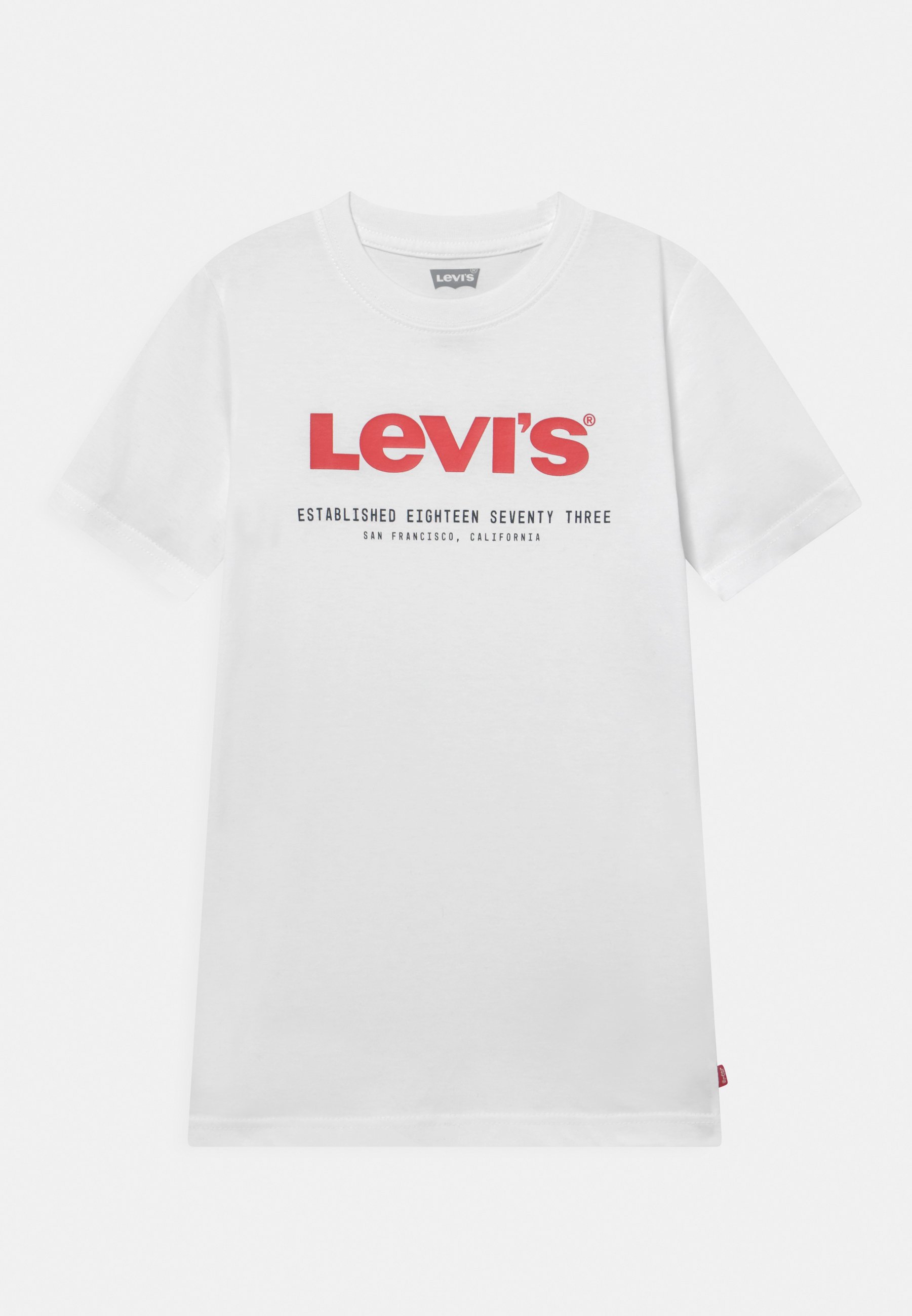 Levi's® SHORT SLEEVE GRAPHIC TEE - T-shirt imprimé - white/blanc