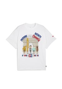 PARDON MY FRENCH - Trükipildiga T-särk - white