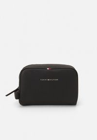 Tommy Hilfiger - ESSENTIAL WASHBAG UNISEX - Mazgāšanas maiss - black Miniatūras attēls 1