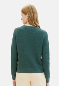 TOM TAILOR Strickpullover - grün