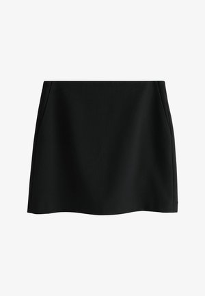 Next, PETITE FIT - TAILORED MINI SKIRT - A-Linien-Rock - black