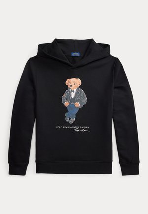 Polo Ralph Lauren, POLO BEAR HOODIE 7-14Y - Sweat à capuche - black
