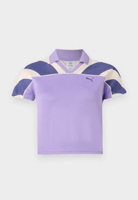 FUTURE ARCHIVE FOOTBALL BABY TEE - Poloshirt - lavender alert/blue crystal
