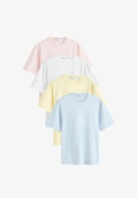 Non sélectionné, white blue pink yellow