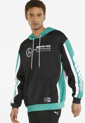 AMG-PETRONAS MOTORSPORT FORMEL PLAYBOOK - Felpa con cappuccio - black