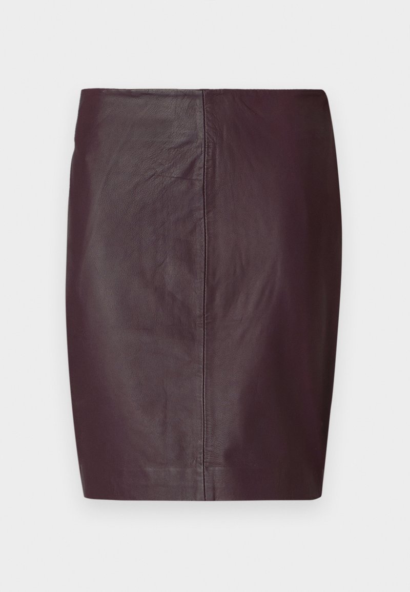 2nd Day Minirok donkerrood