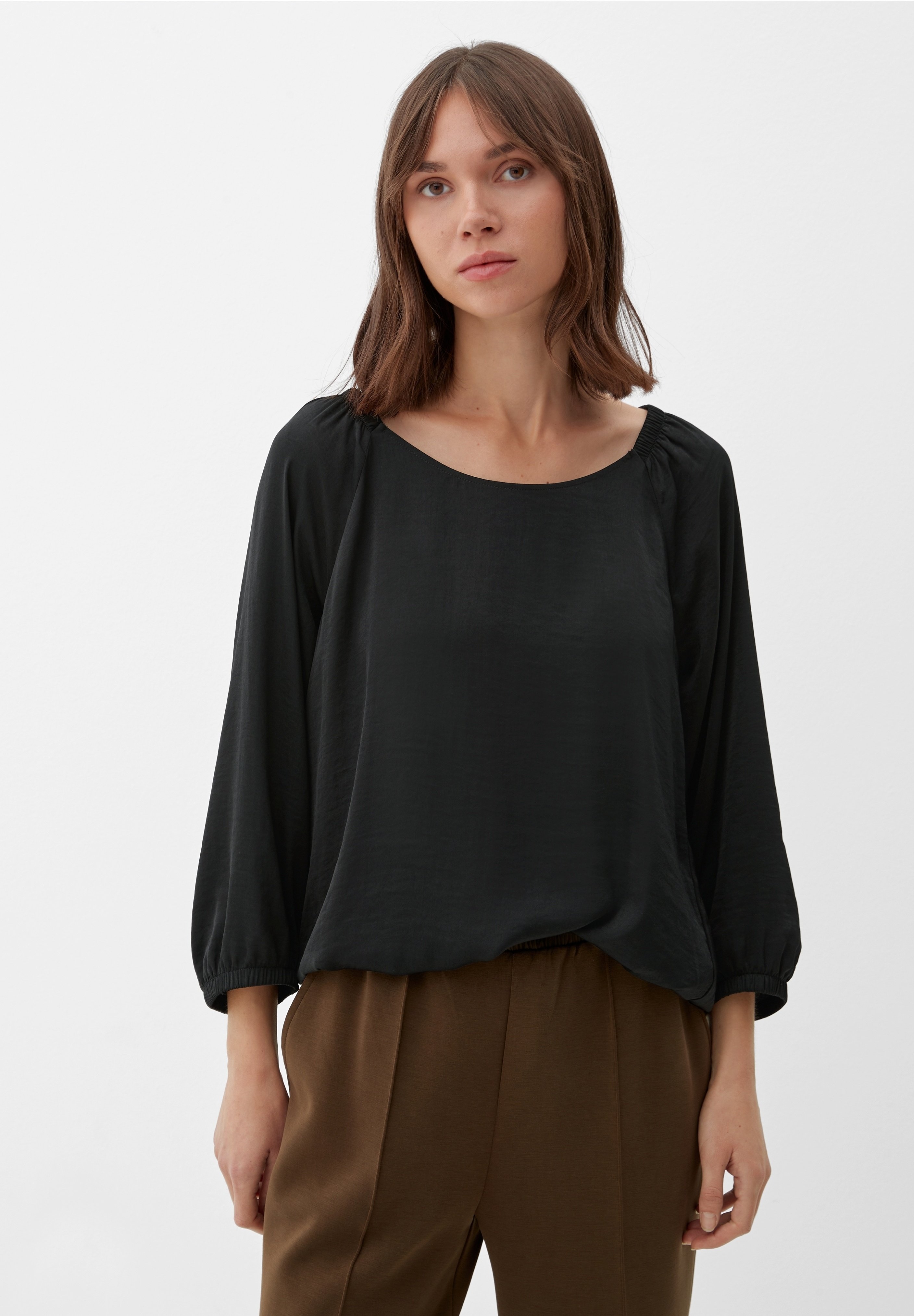Pull Col Roulé S.Oliver Marron - Taille 38, Occasion Très Bon État, Style Chic Et Confortable