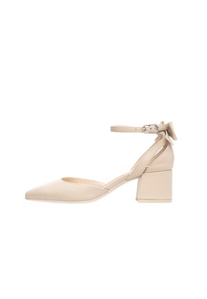 Sandalen met hoge hak - lino