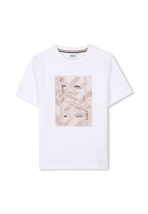 T-shirt print - blanc