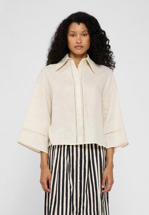 ROBINIA - Button-down blouse - ecru