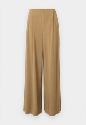 MENS PLEAT PANT - Nadrágok - camel