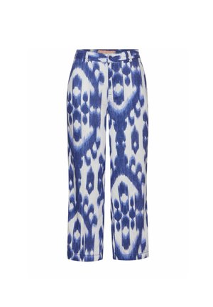 Street One 7/8 PRINT  - Pantaloni - blau