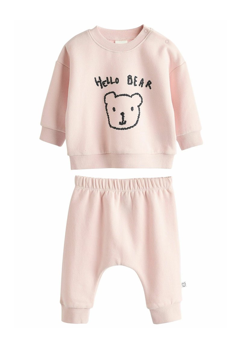 Next JOGGERS SET REGULAR FIT - Træningssæt - pink hello bear