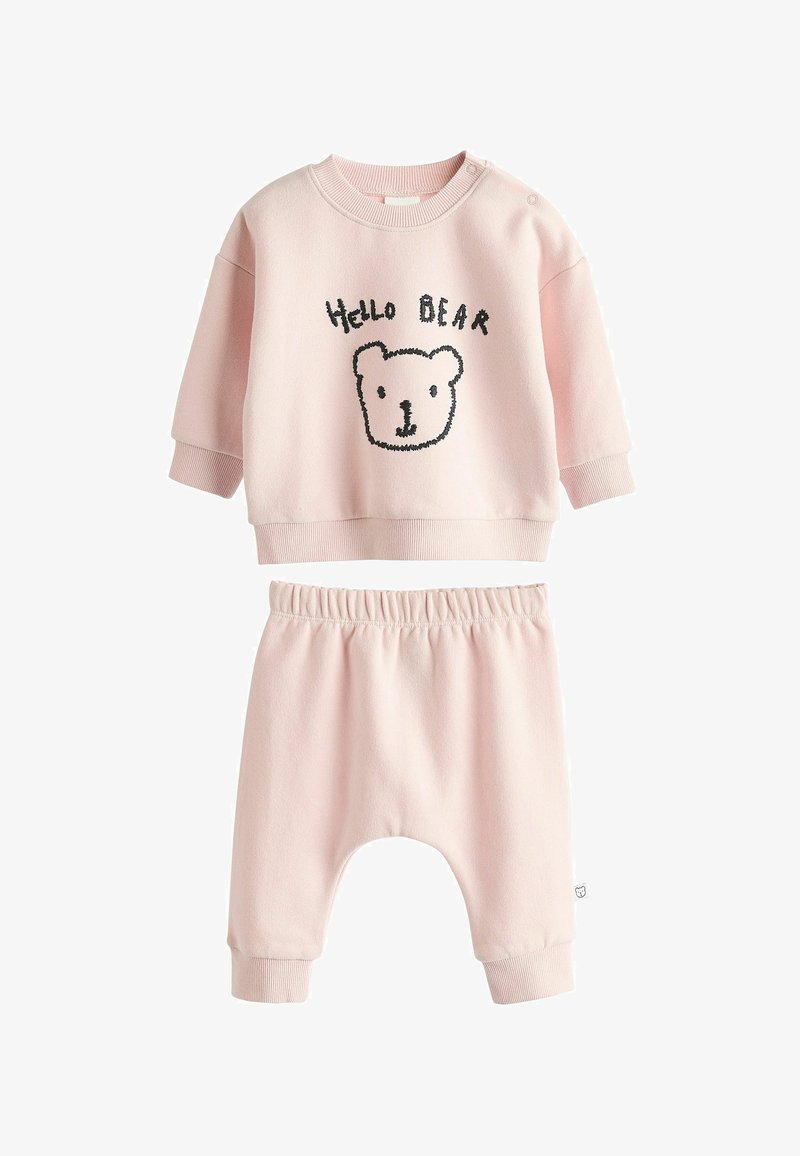 Next JOGGERS SET REGULAR FIT - Trainingsanzug - pink hello bear