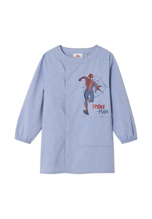 Kurzmantel - blau chambray