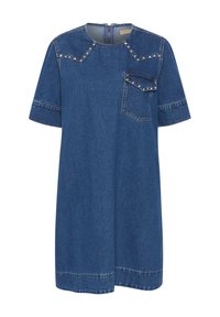 Culture CUANICETA - Jeansklänning - medium blue wash