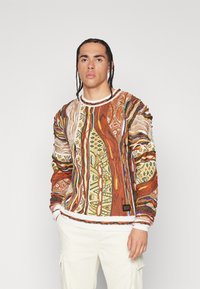 Carlo Colucci RUNDHALS UNISEX - Strickpullover - rost