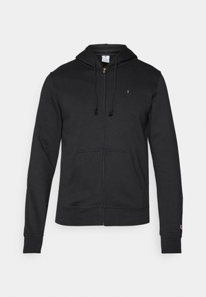 Champion ICONS TONAL FULL ZIP HOODIE - Sweatjacke - black