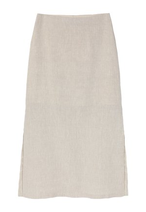 TATUUM SENO - Maxi skirt - beige