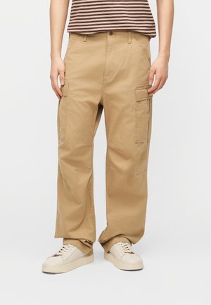 RELAXED FIT - Pantalon cargo - classic khaki