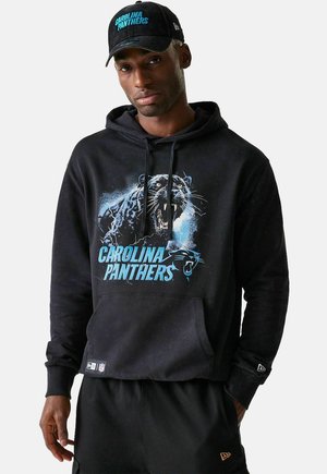 NFL  CAROLINA PANTHERS - Kapuzenpullover - black